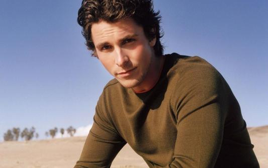 young christian bale