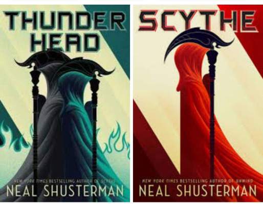 Scythe and Thunderhead by Neal Shusterman